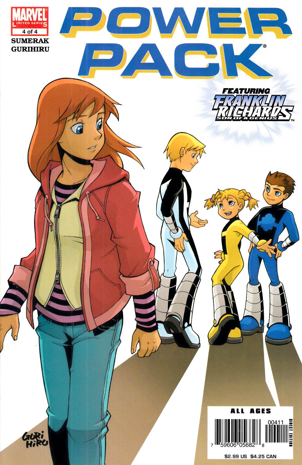Power Pack #4 Very Fine (8.0) [Marvel Comic] LARGE