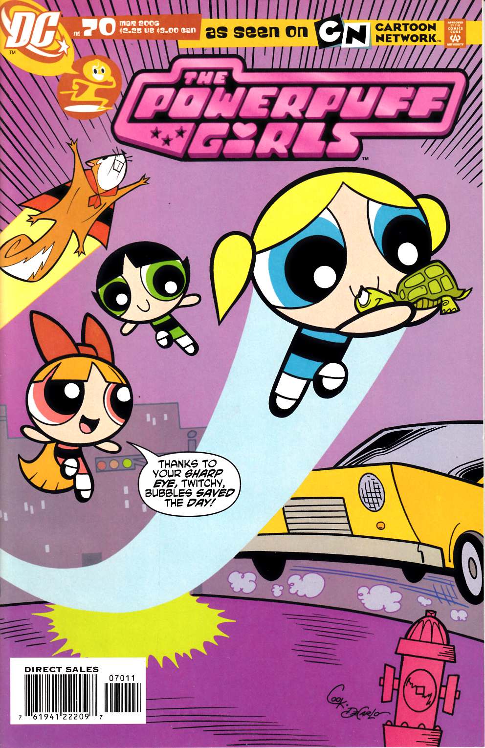 Powerpuff Girls #70 Near Mint Minus (9.2) [DC Comic] THUMBNAIL