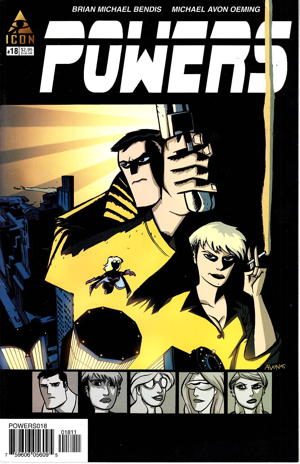 Powers #18 [Marvel Comic] THUMBNAIL
