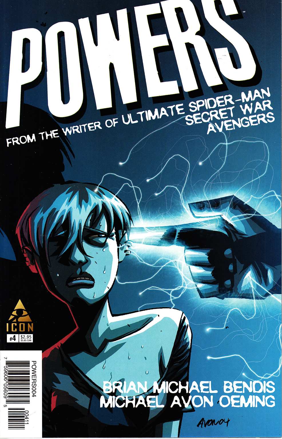 Powers #4 [Marvel Comic] THUMBNAIL