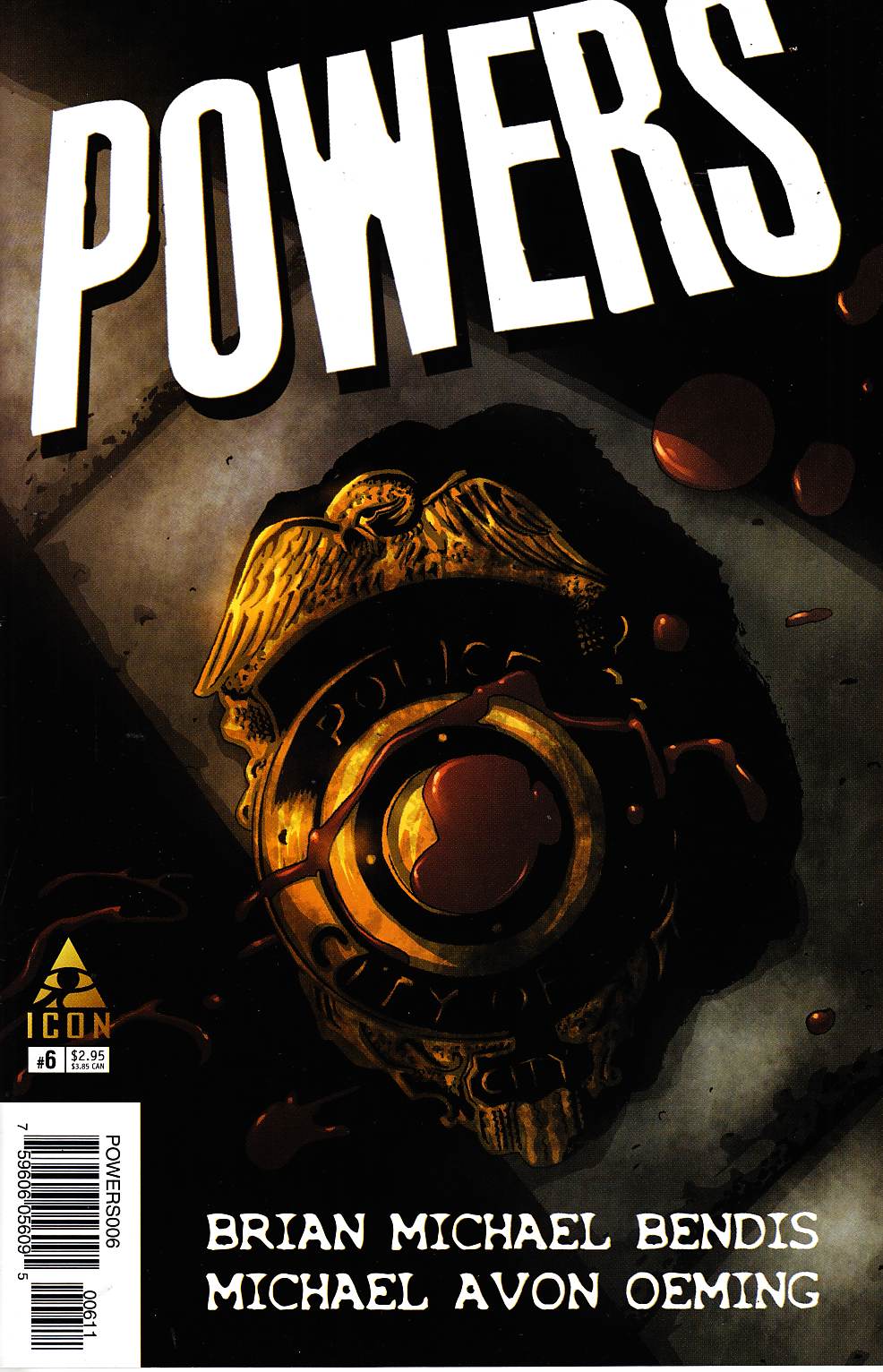 Powers #6 [Marvel Comic] THUMBNAIL