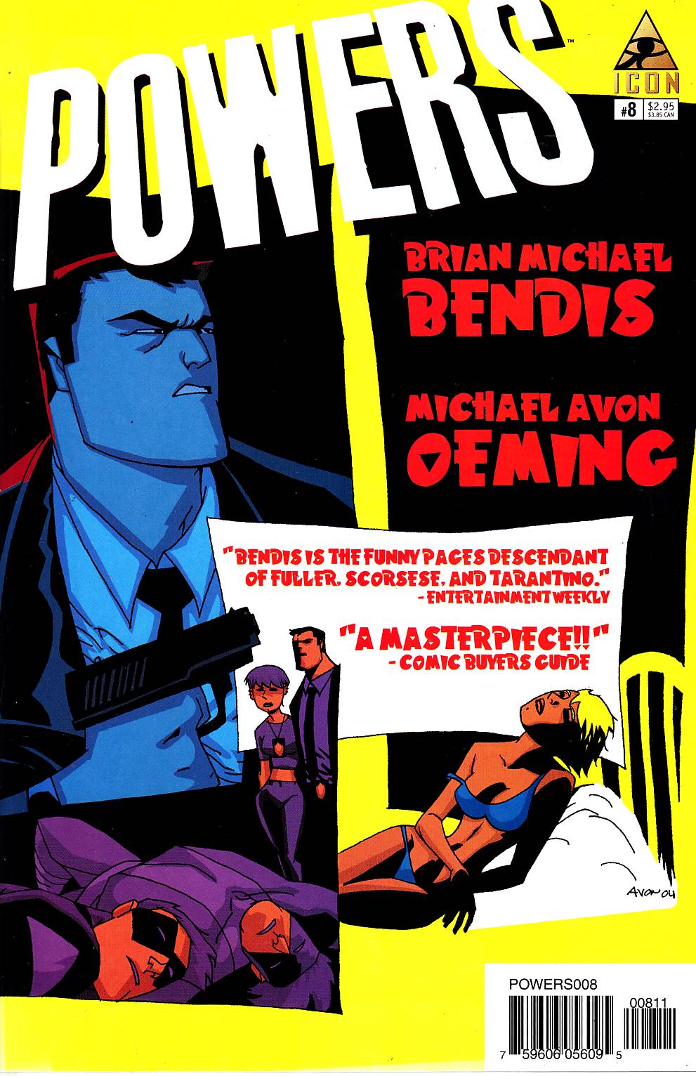 Powers #8 [Marvel Comic] THUMBNAIL