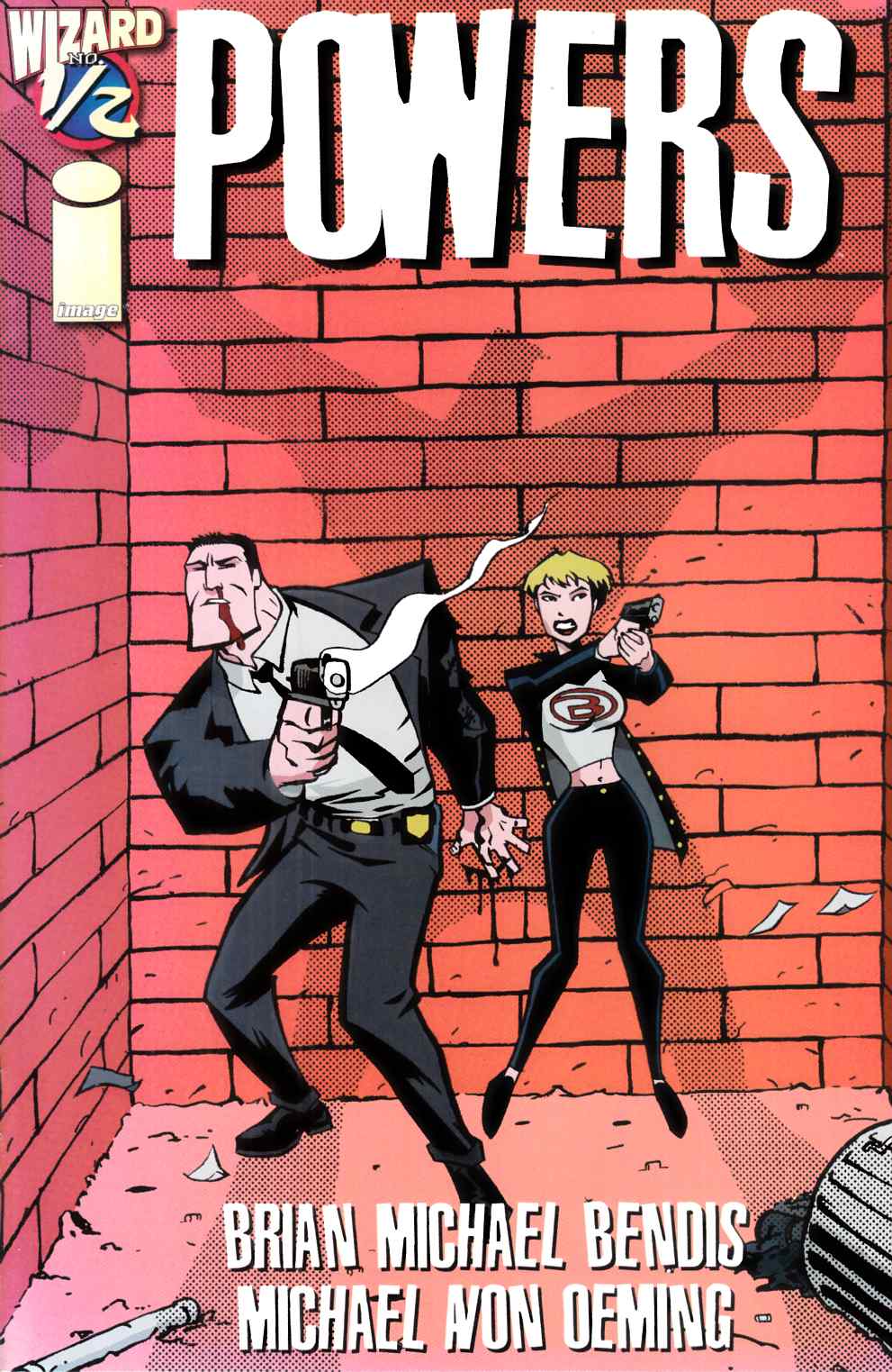 Powers #1/2 Wizard Very Fine (8.0) [Image Comic] THUMBNAIL