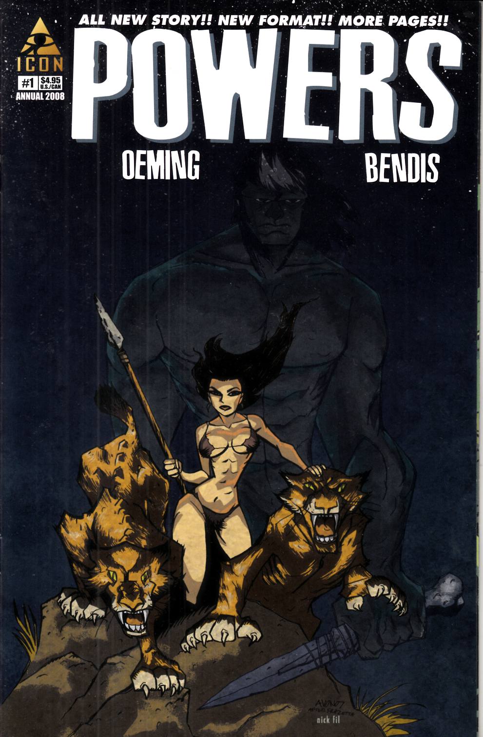 Powers Annual #1 Near Mint (9.4) [Marvel Comic] THUMBNAIL