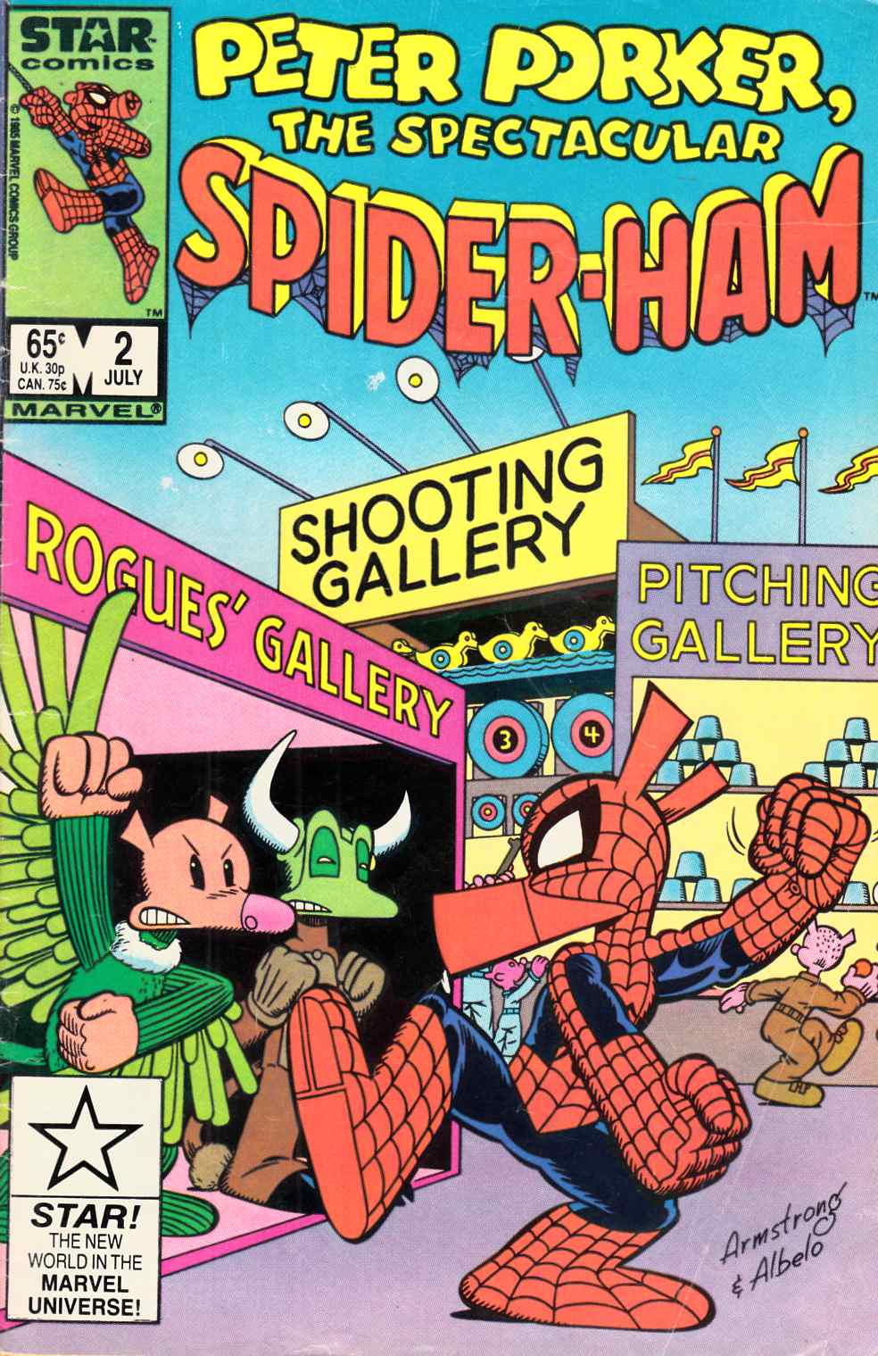 Peter Porker Spectacular Spider-Ham #2 Very Good (4.0) [Marvel Comic] THUMBNAIL