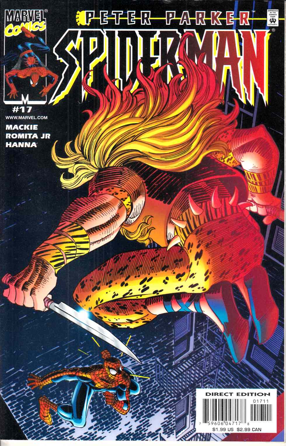 Peter Parker Spider-Man #17 Very Fine (8.0) [Marvel Comic] LARGE