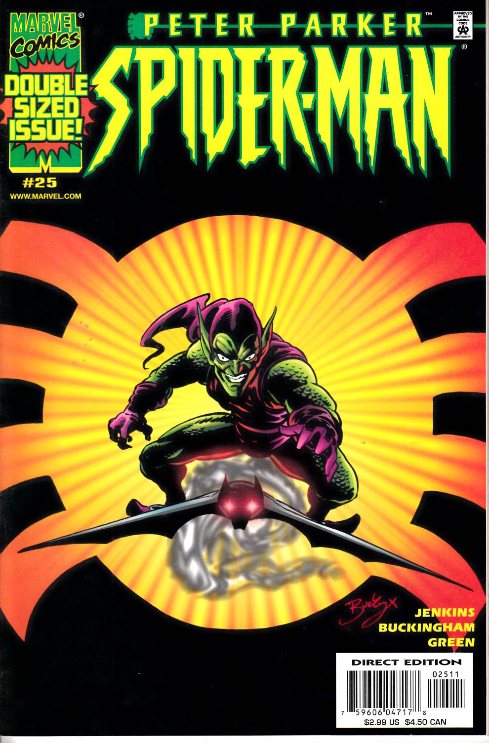 Peter Parker Spider-Man #25 Near Mint (9.4) [Marvel Comic] LARGE