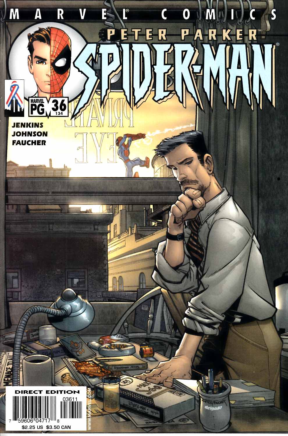 Peter Parker Spider-Man #36 Near Mint Minus (9.2) [Marvel Comic] LARGE