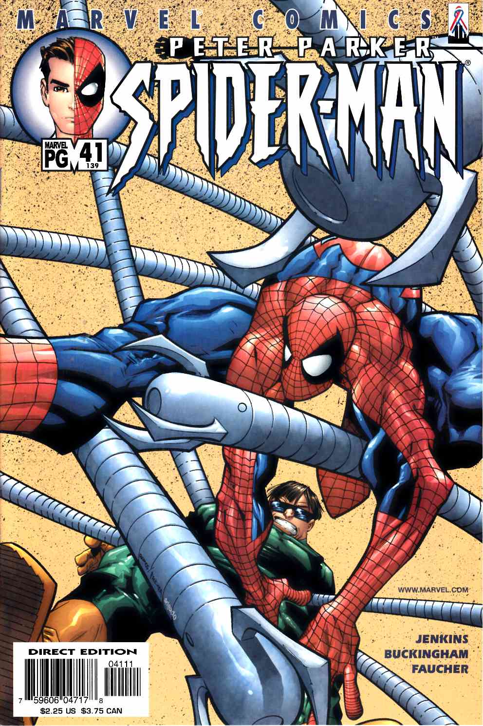 Peter Parker Spider-Man #41 Near Mint (9.4) [Marvel Comic] LARGE
