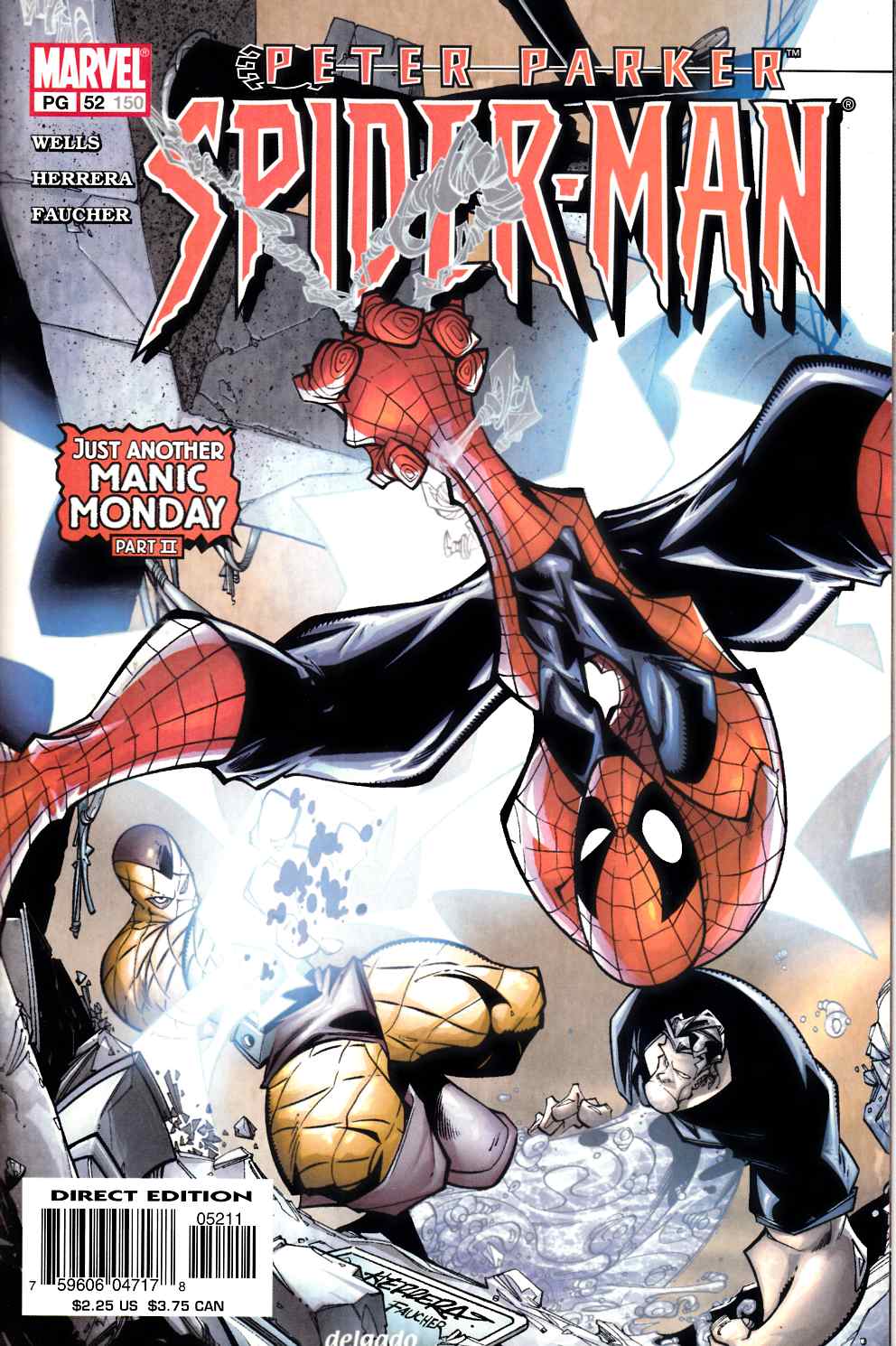 Peter Parker Spider-Man #52 Near Mint (9.4) [Marvel Comic] LARGE