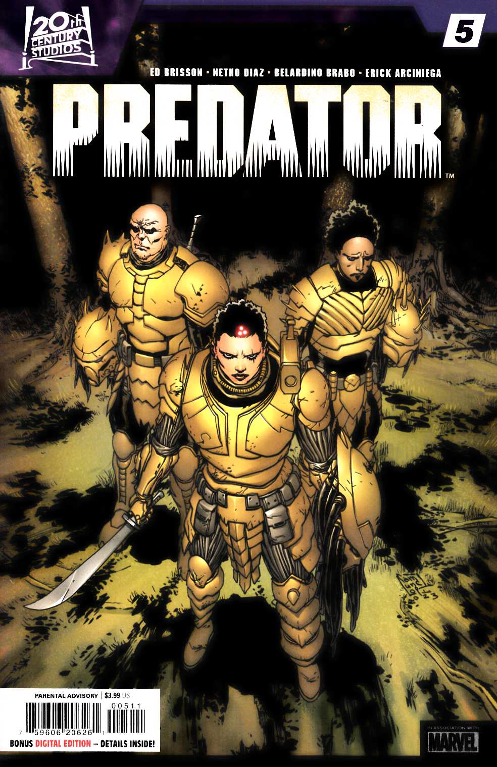 Predator #5 Near Mint (9.4) [Marvel Comic] THUMBNAIL