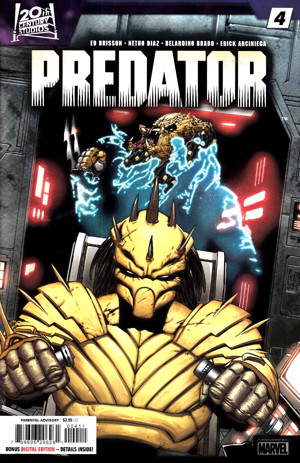 Predator #4 Near Mint (9.4) [Marvel Comic] THUMBNAIL