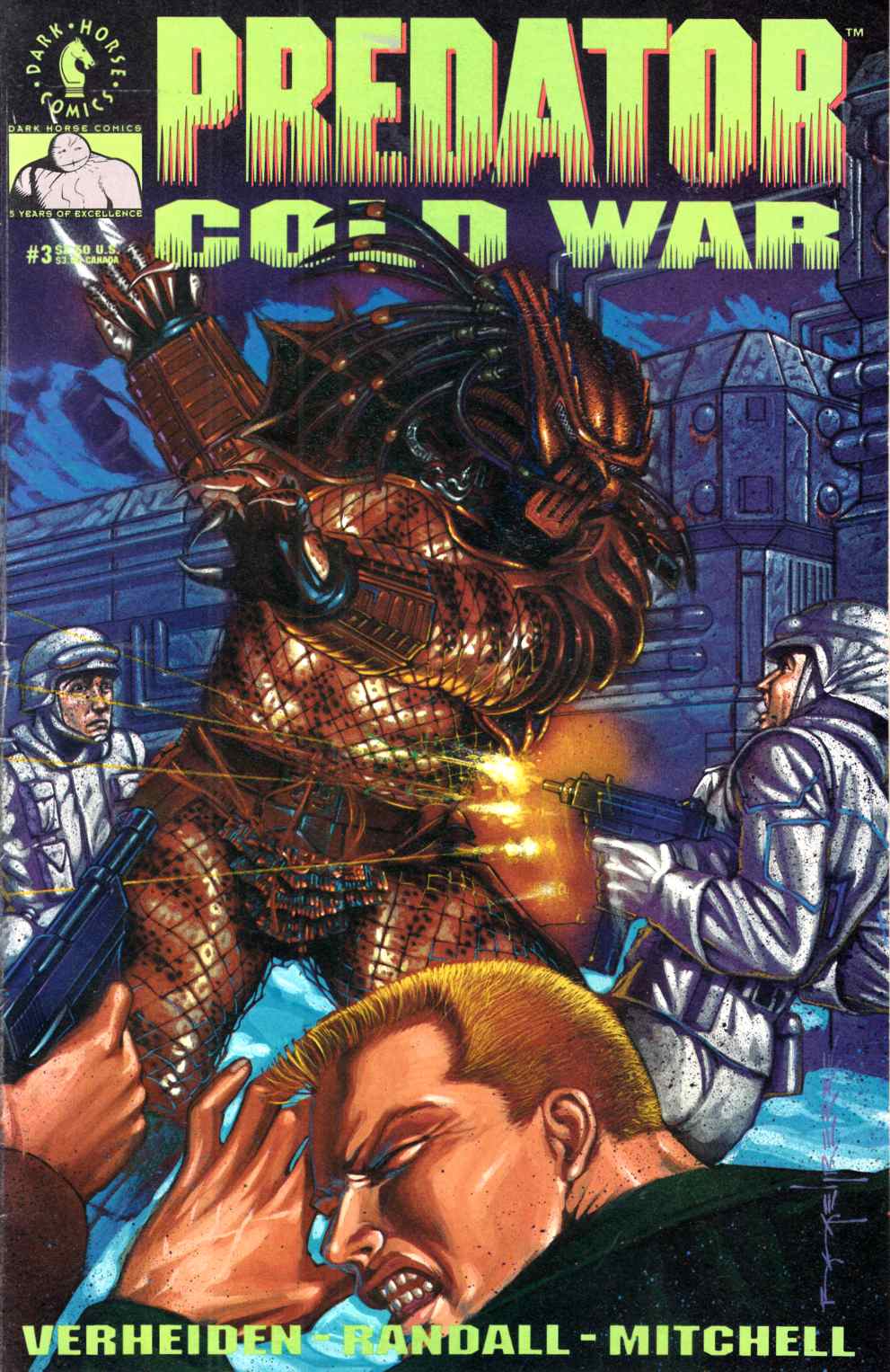 Predator Cold War #3 Very Fine (8.0) [Dark Horse Comic] THUMBNAIL