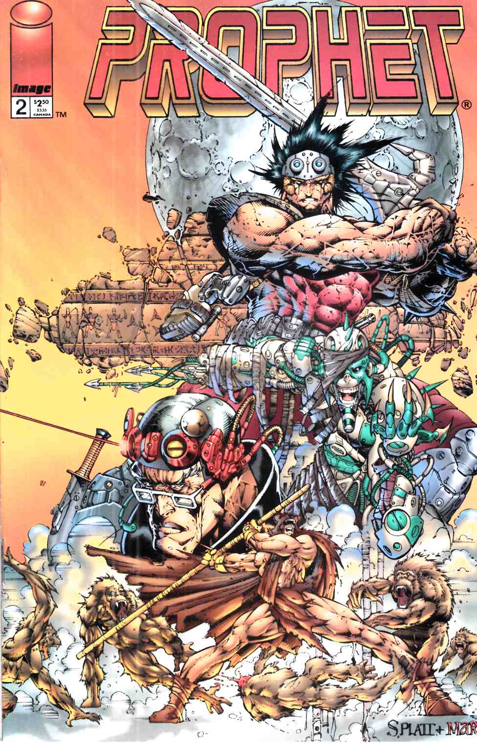 Prophet #2 Cover B Near Mint (9.4) [Image Comic] LARGE