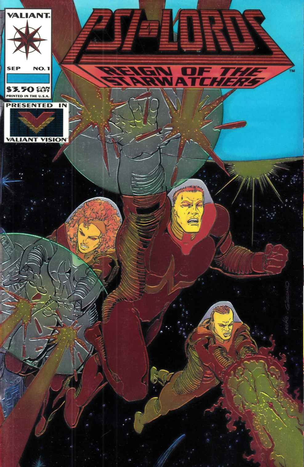 Psi-Lords #1 Near Mint (9.4) [Valiant Comic] LARGE