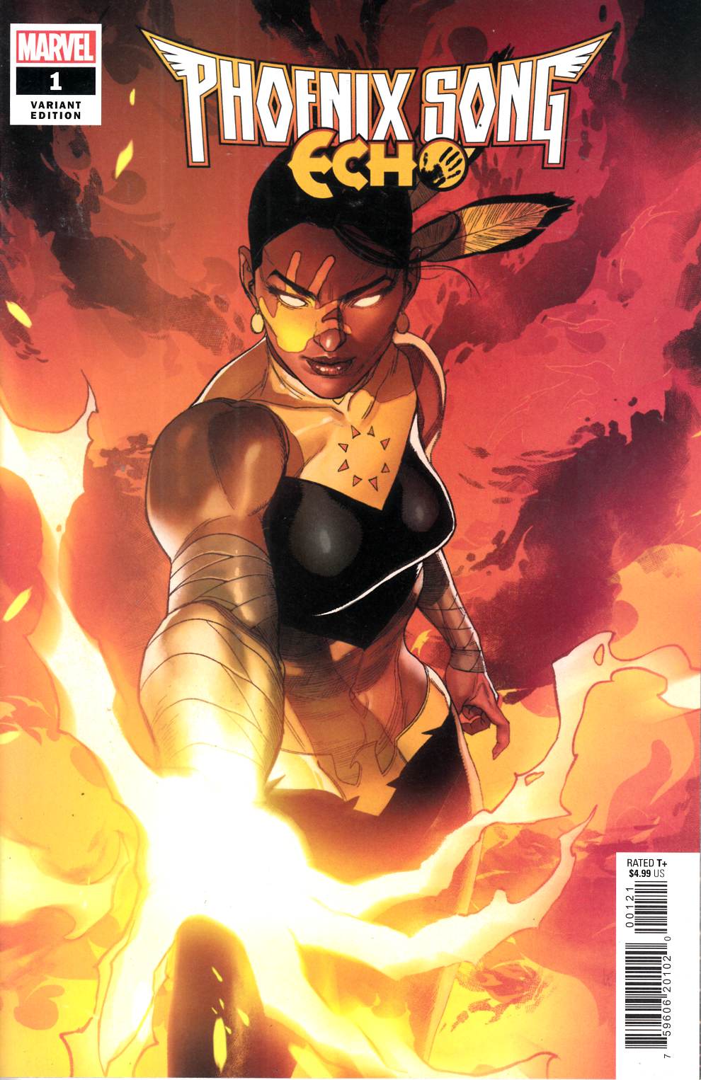Phoenix Song Echo #1 Yu Variant Cover Near Mint (9.4) [Marvel Comic] THUMBNAIL