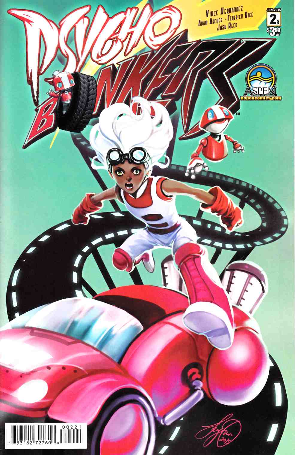 Psycho Bonkers #2 Cover B [Aspen Comic] THUMBNAIL