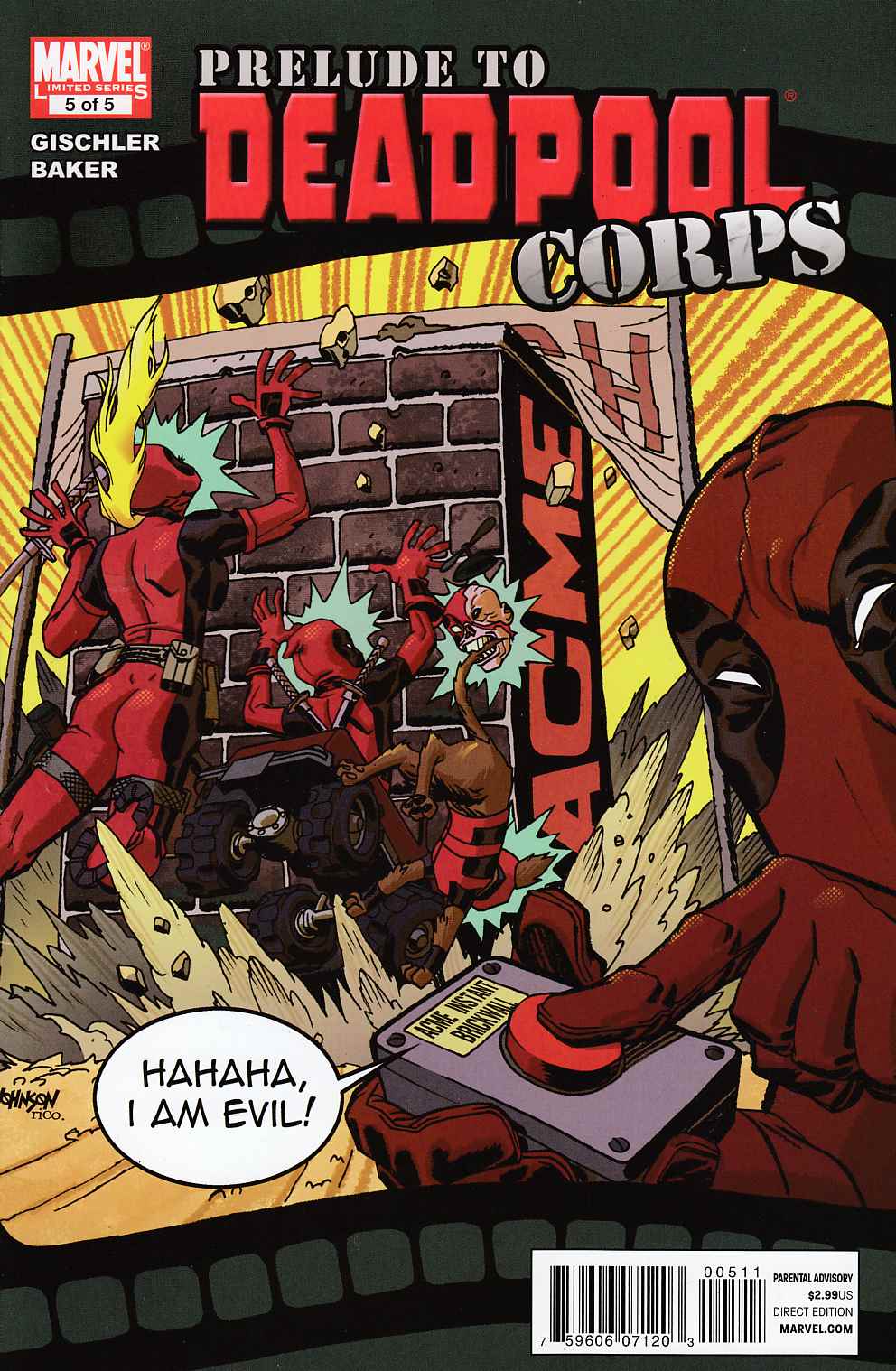 Prelude to Deadpool Corps #5 Very Fine (8.0) [Near Mint]