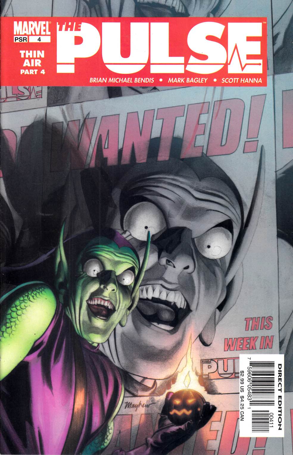 Pulse #4 Near Mint (9.4) [Marvel Comic] LARGE