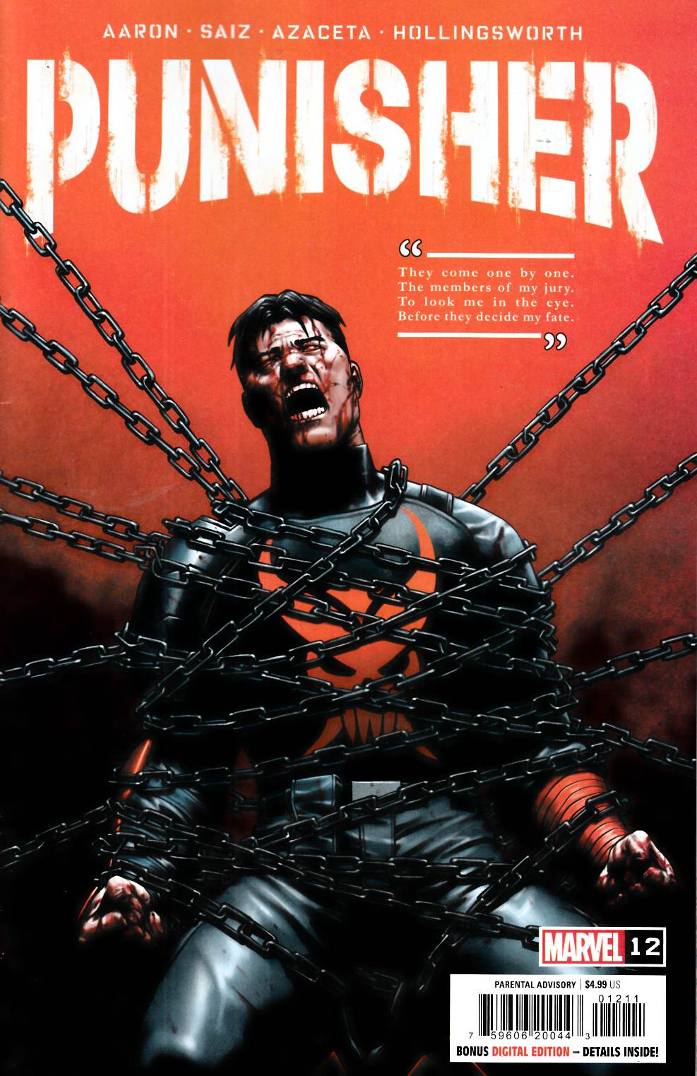Punisher #12 Near Mint (9.4) [Marvel Comic] THUMBNAIL
