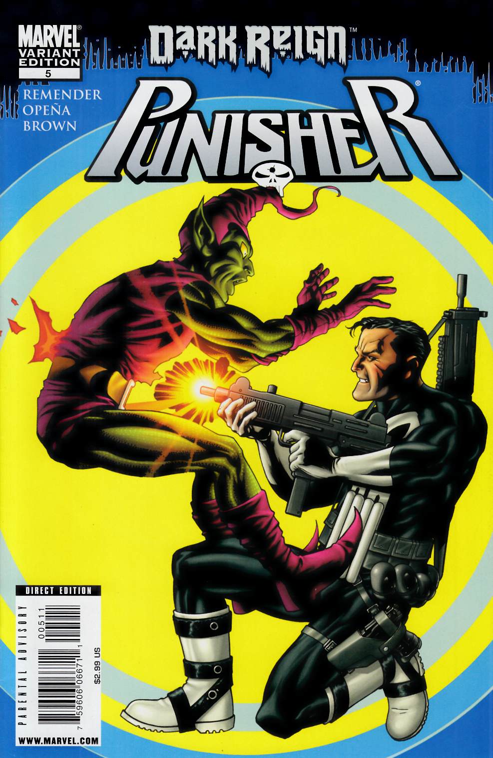 Punisher #5 Cover B Very Fine (8.0) [Marvel Comic] THUMBNAIL