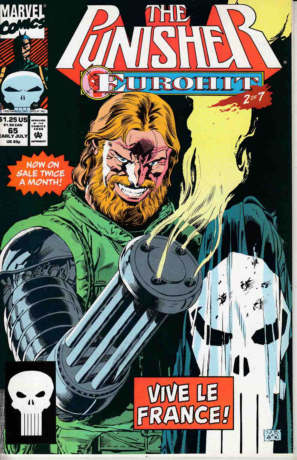Punisher #65 Very Fine (8.0) [Marvel Comic] THUMBNAIL