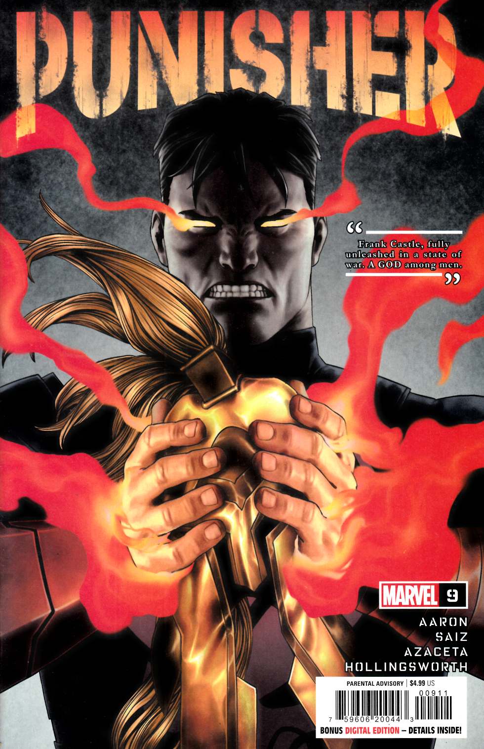 Punisher #9 Near Mint (9.4) [Marvel Comic] LARGE