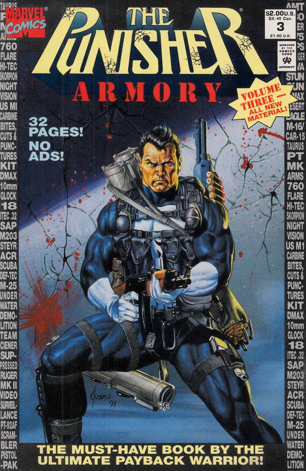 Punisher Armory #3 Near Mint (9.4) [Marvel Comic] THUMBNAIL