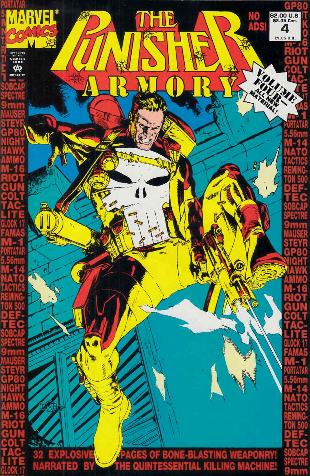 Punisher Armory #4 Near Mint (9.4) [Marvel Comic] THUMBNAIL
