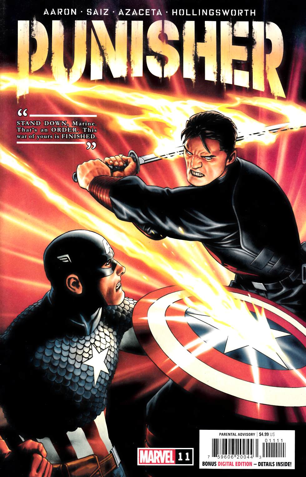 Punisher #11 Near Mint (9.4) [Marvel Comic] LARGE