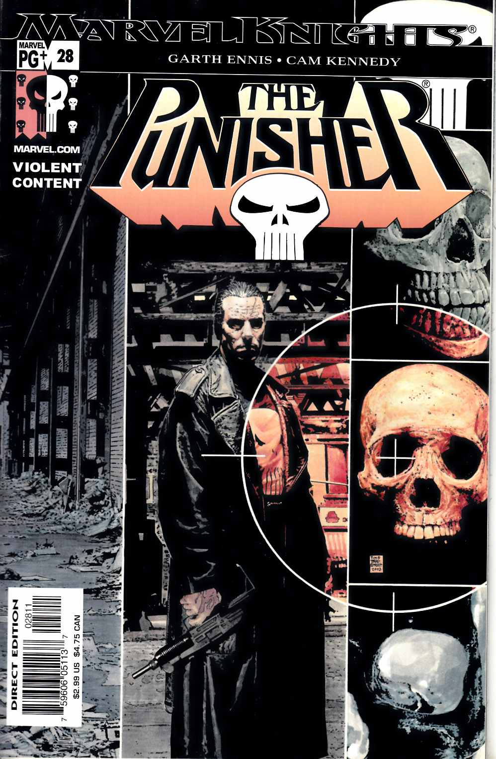 Punisher #28 Very Fine (8.0) [Marvel Comic] THUMBNAIL