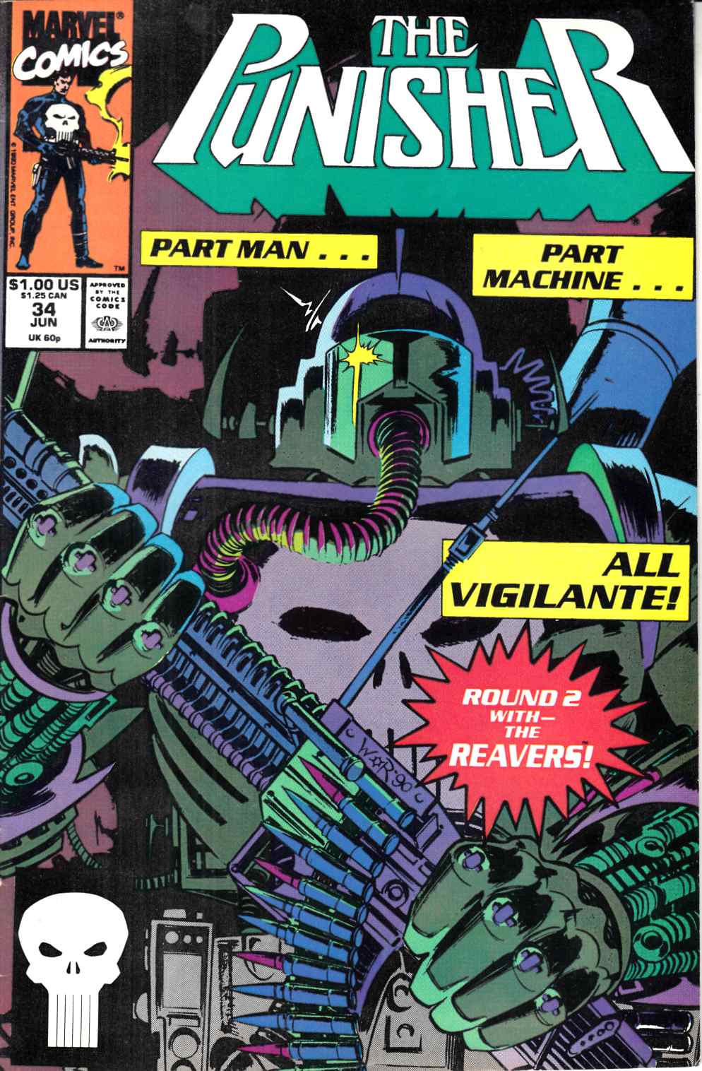 Punisher #34 Very Fine (8.0) [Marvel Comic] THUMBNAIL