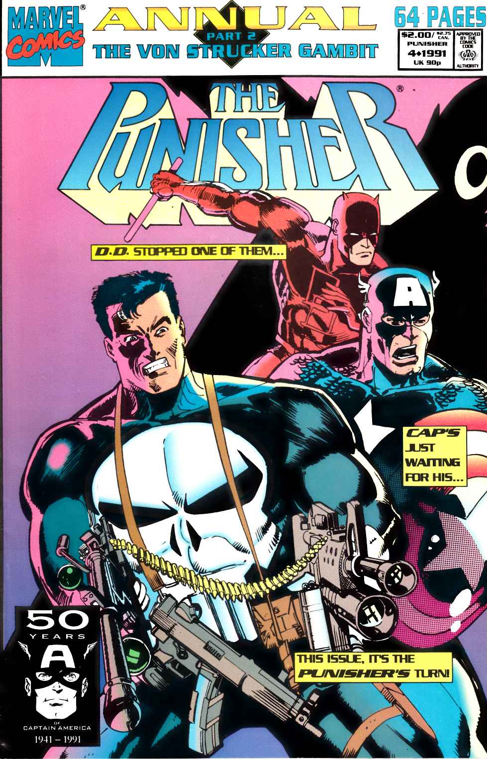 Punisher Annual #4 Very Fine (8.0) [Marvel Comic] LARGE
