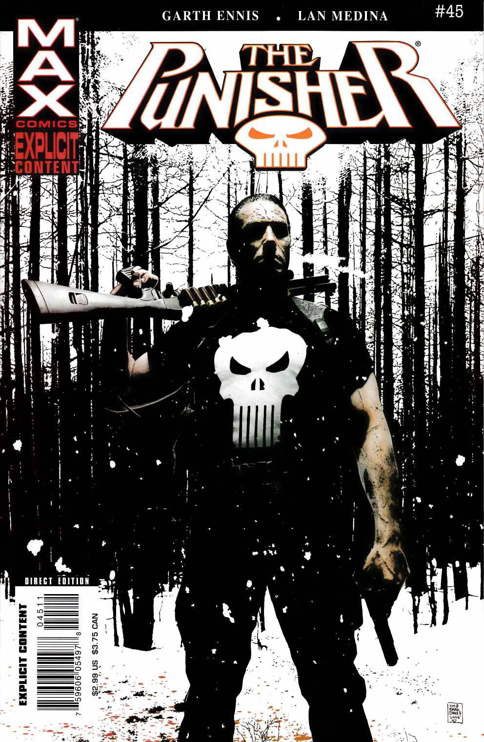 Punisher Max #45 Near Mint Minus (9.2) [Marvel Comic] THUMBNAIL