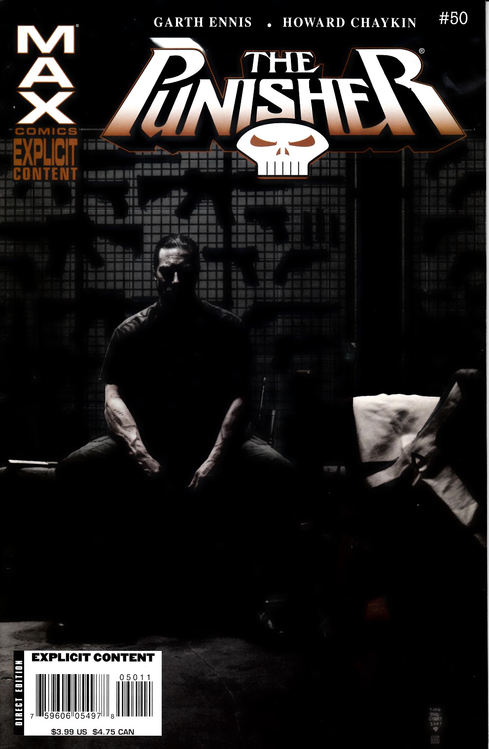 Punisher Max #50 Near Mint Minus (9.2) [Marvel Comic] LARGE