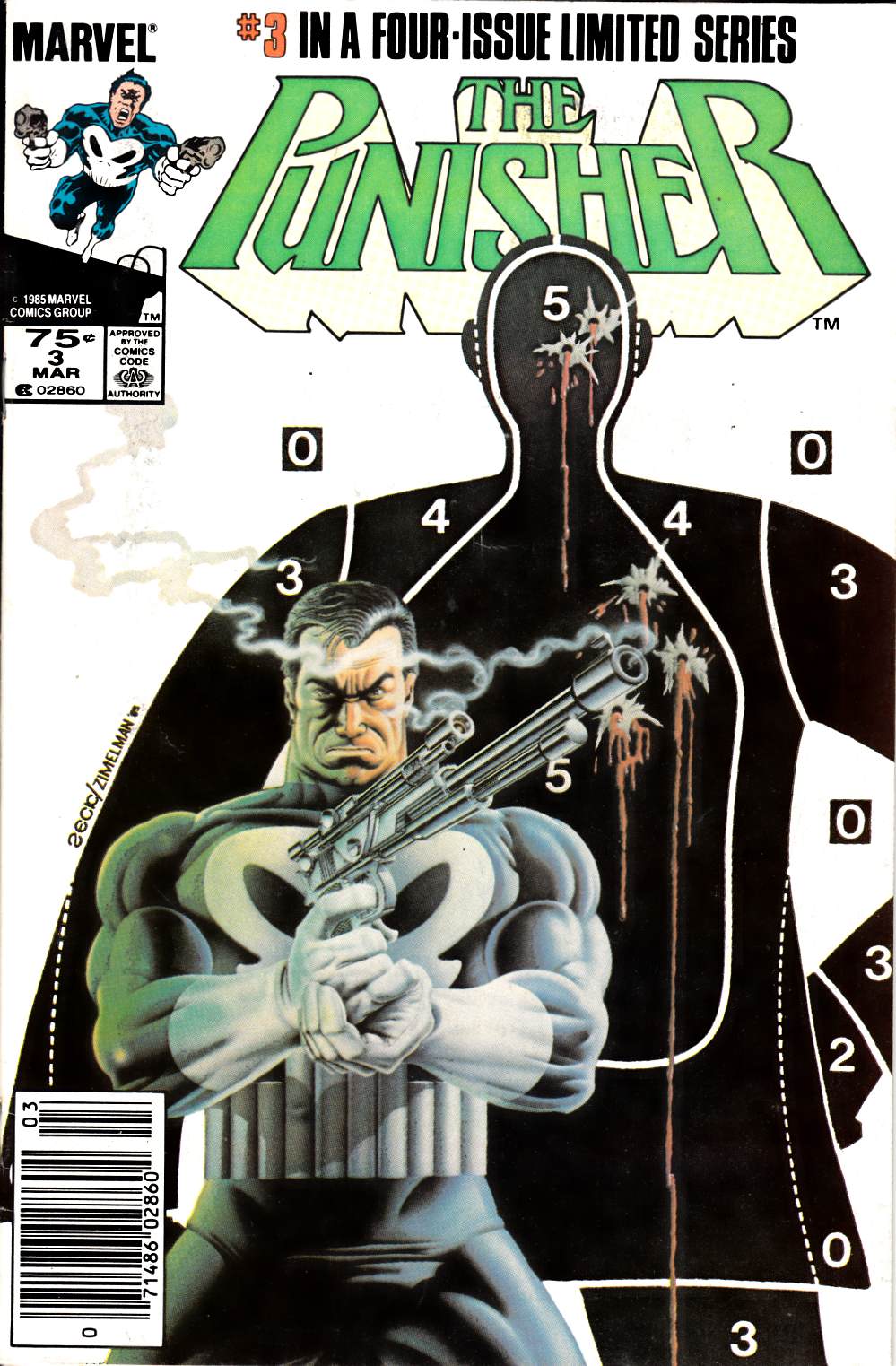 Punisher #3 Very Good/Fine (5.0) [Marvel Comic] THUMBNAIL