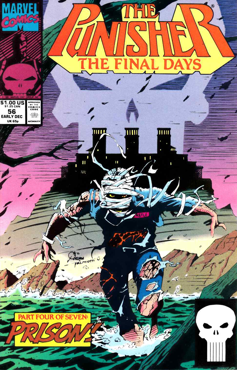 Punisher #56 Fine (6.0) [Marvel Comic] LARGE