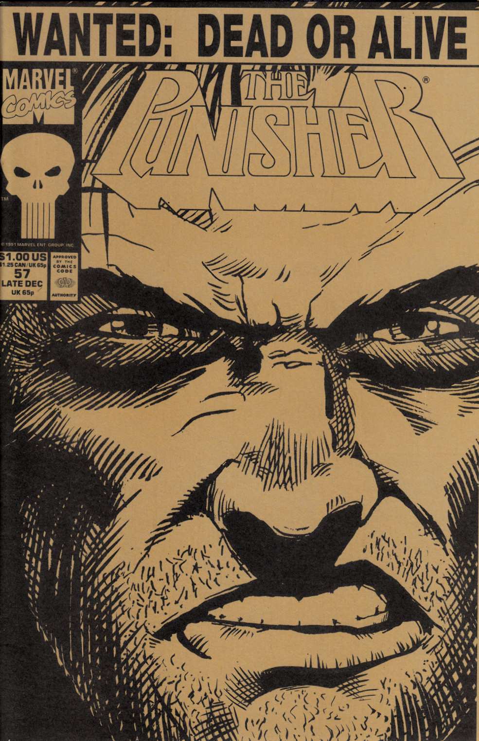 Punisher #57 Near Mint (9.4) [Marvel Comic] THUMBNAIL