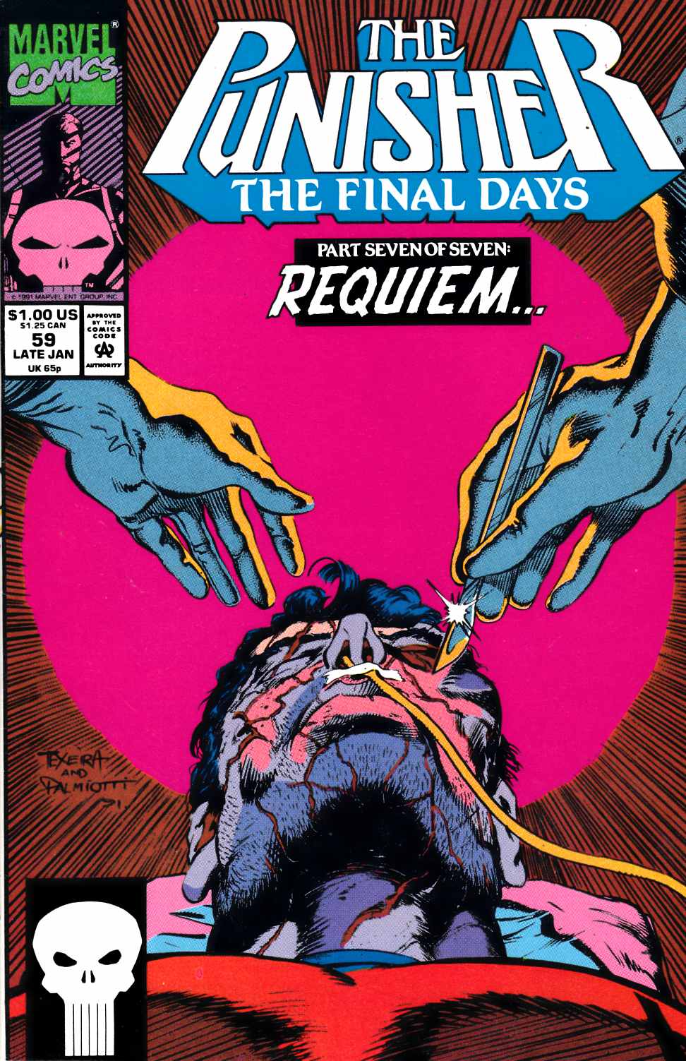 Punisher #59 Very Fine (8.0) [Marvel Comic] THUMBNAIL