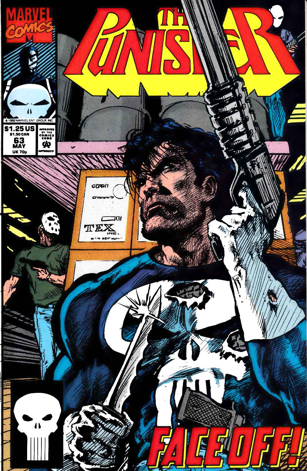 Punisher #63 Near Mint Minus (9.2) [Marvel Comic] THUMBNAIL