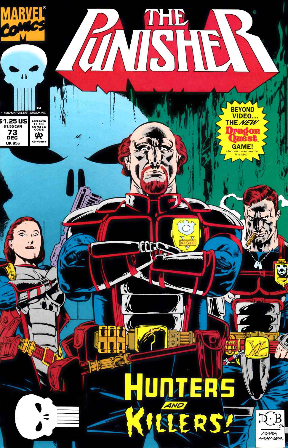 Punisher #73 Very Fine (8.0) [Marvel Comic] THUMBNAIL
