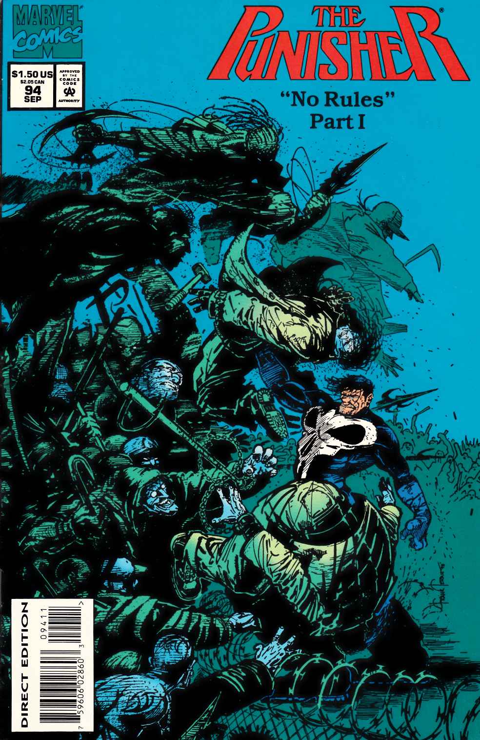 Punisher #94 Very Fine (8.0) [Marvel Comic] THUMBNAIL