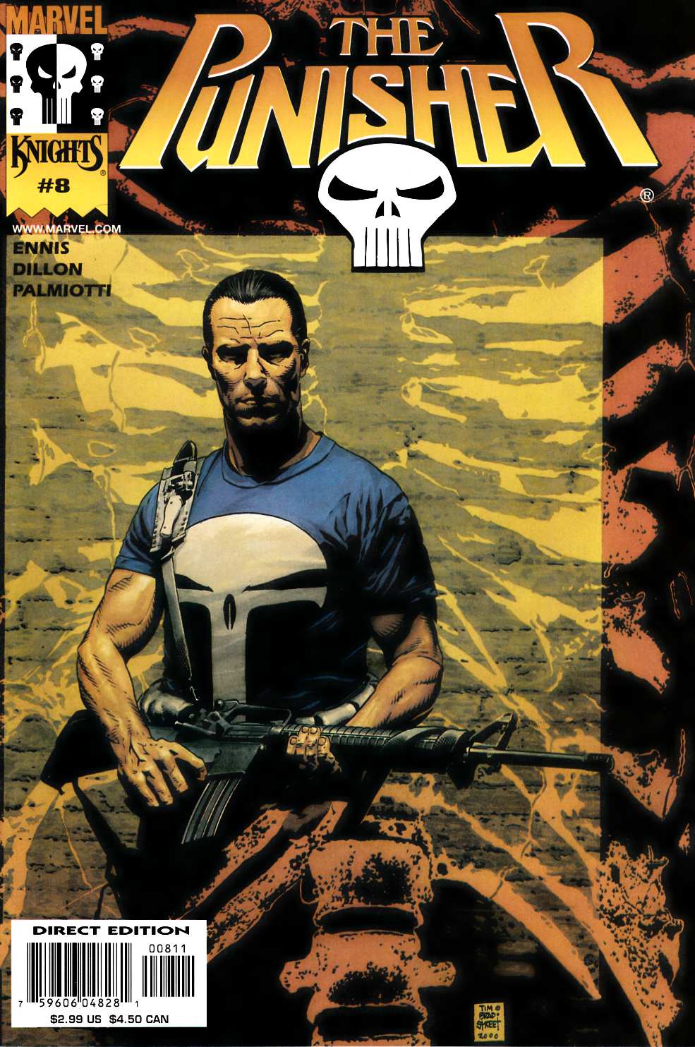 Punisher #8 Near Mint (9.4) [Marvel Comic] LARGE