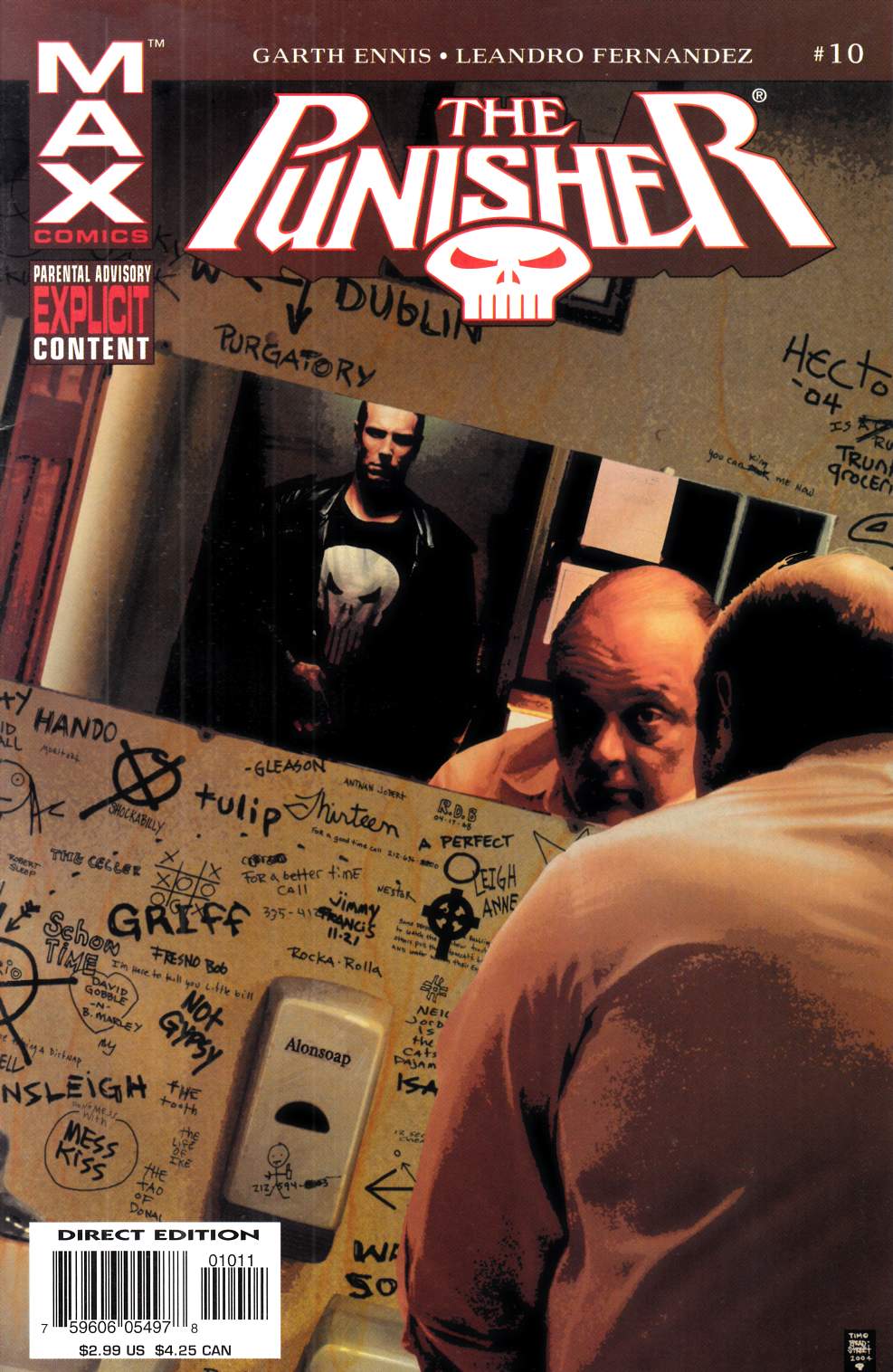 Punisher Max #10 Very Fine (8.0) [Marvel Comic] THUMBNAIL
