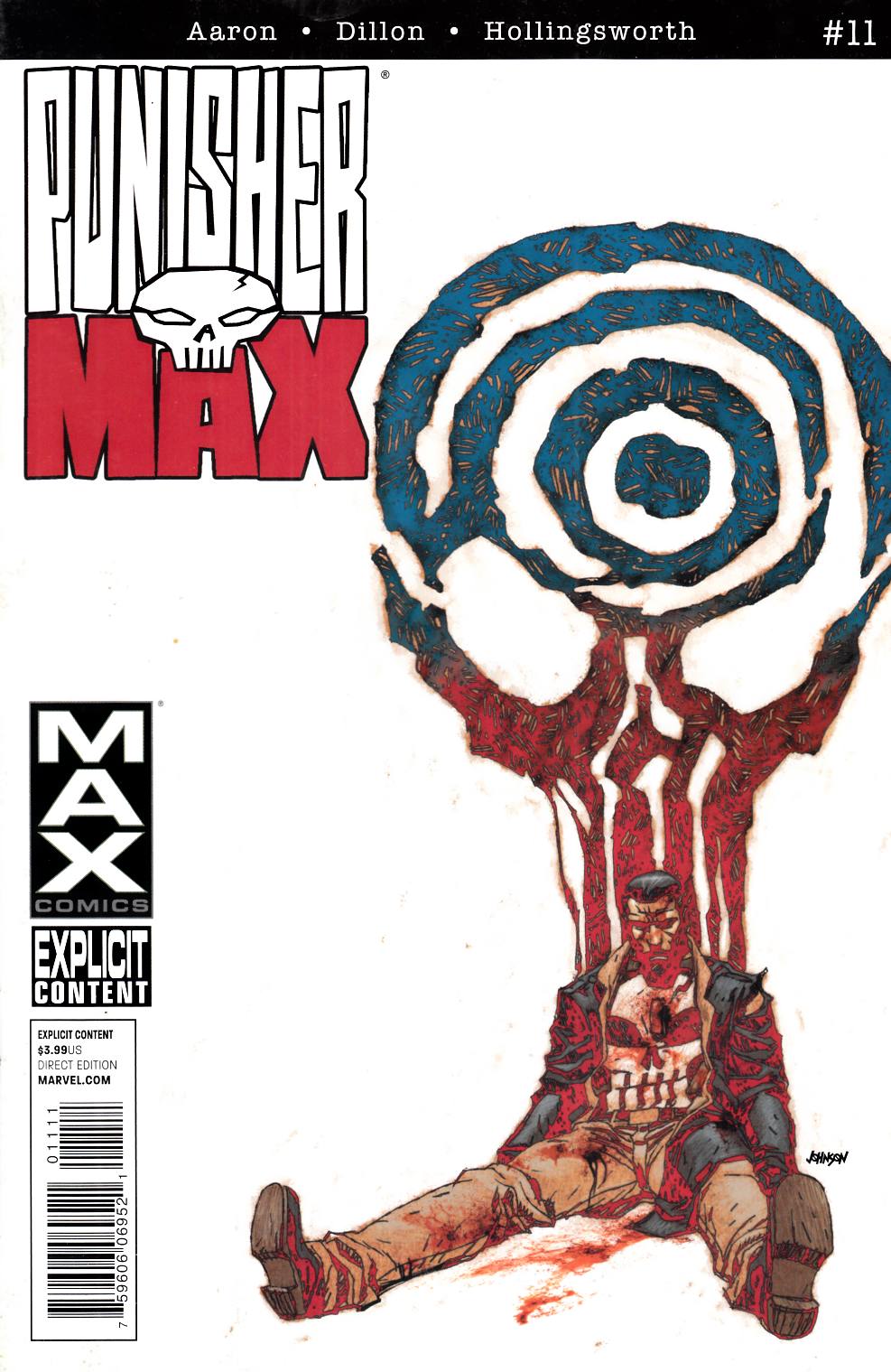 Punisher Max #11 Very Fine (8.0) [Marvel Comic] LARGE