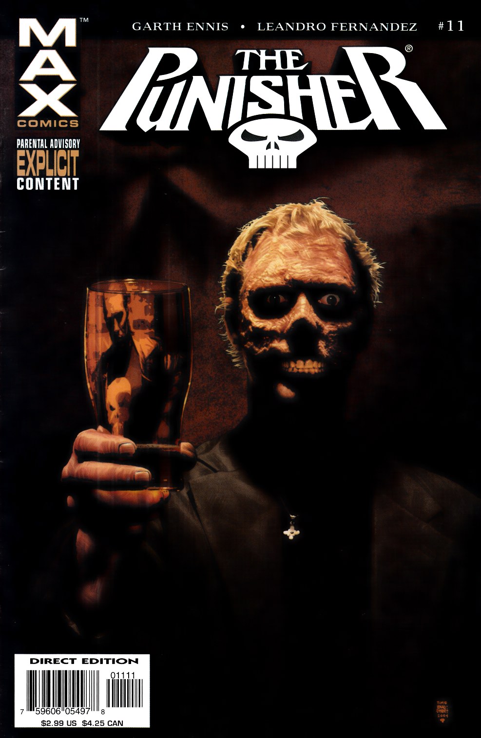Punisher Max #11 Very Fine (8.0) [Marvel Comic] LARGE