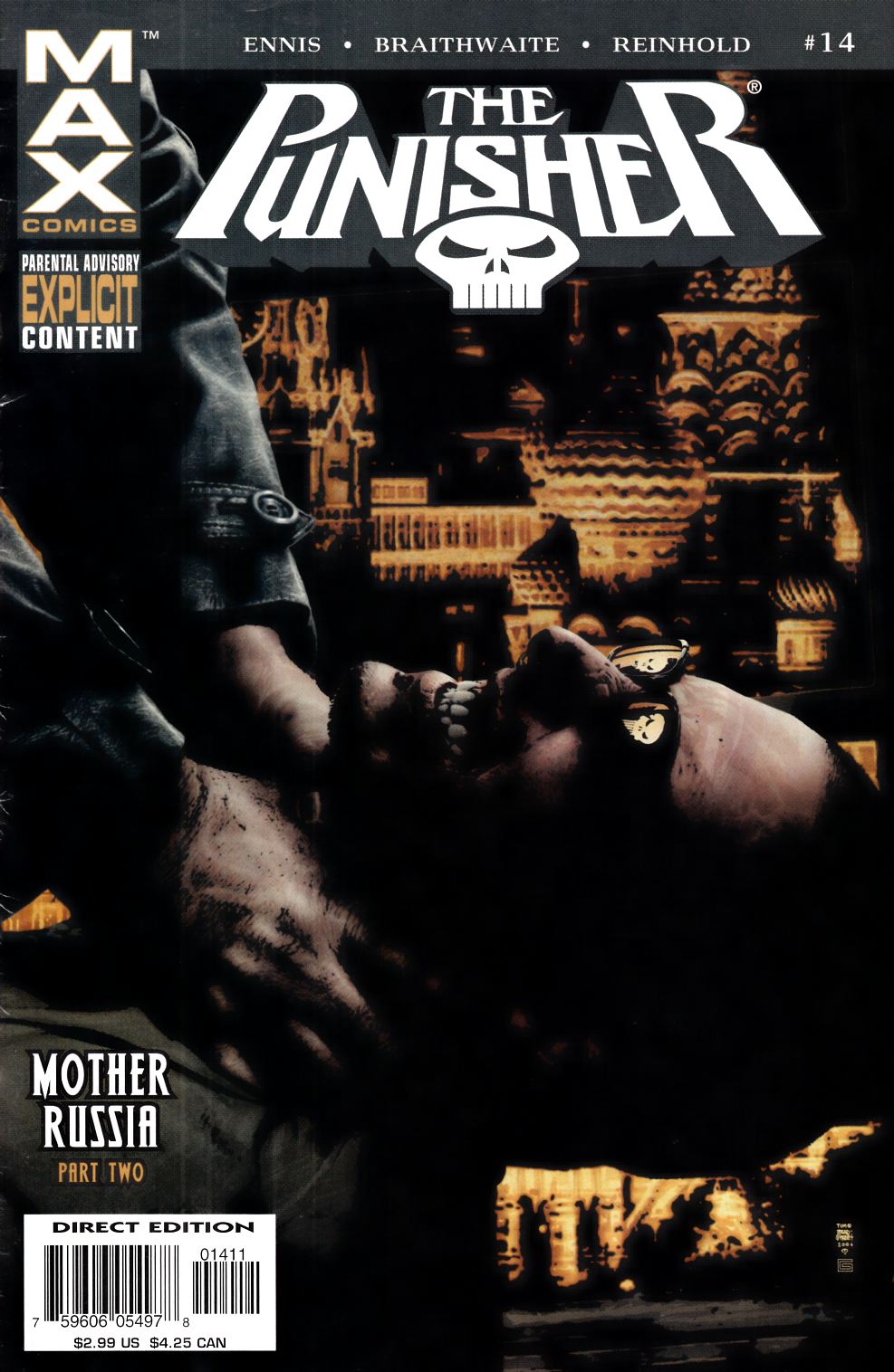 Punisher Max #14 Fine (6.0) [Marvel Comic] LARGE