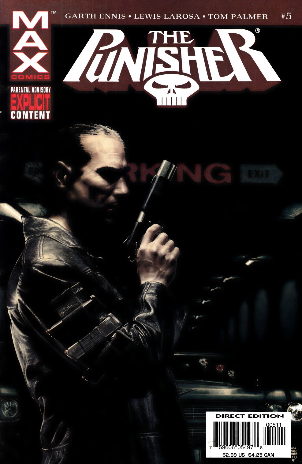 Punisher Max #5 Fine (6.0) [Marvel Comic] THUMBNAIL