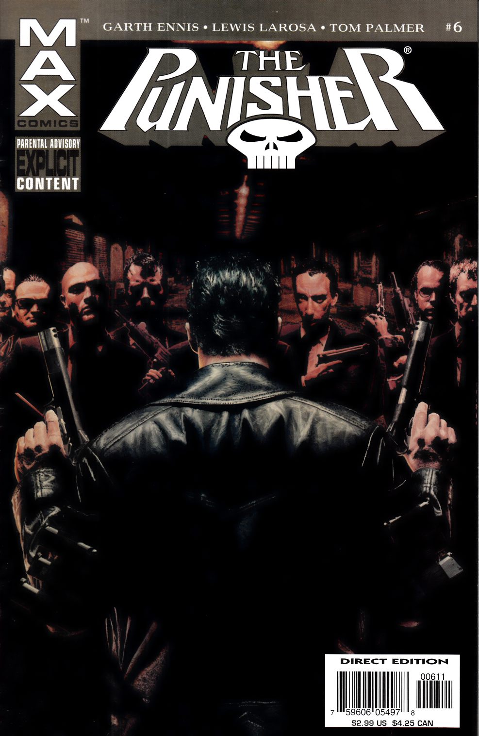 Punisher Max #6 Very Fine (8.0) [Marvel Comic] THUMBNAIL