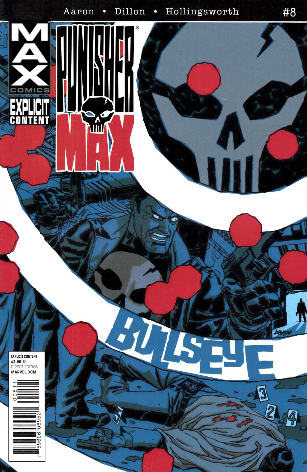 Punisher Max #8 Very Fine (8.0) [Marvel Comic] LARGE